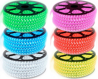 DAJUBHAI® - 30M Led Flexible Strip Light 220V SMD2835 Led Strip 120leds Per Meter Led Strip Light