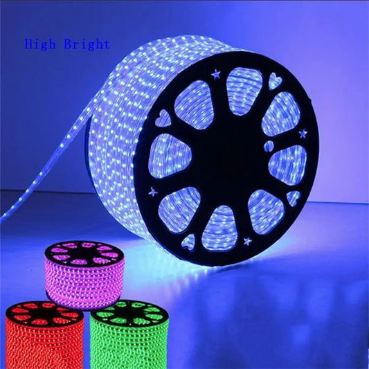 DAJUBHAI® - 15M Led Flexible Strip Light 220V SMD2835 Led Strip 120leds Per Meter Led Strip Light